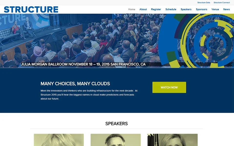Rudtek Projects Structure Conference Website