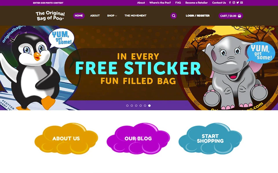 Rudtek Projects Original Bag Of Poo Website