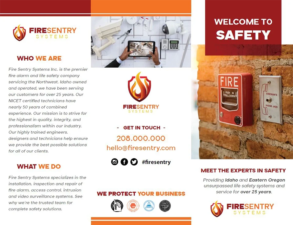 Rudtek Projects Fire Sentry Systems Brochure