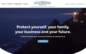 Rudtek Projects Kyllo Insurance Website