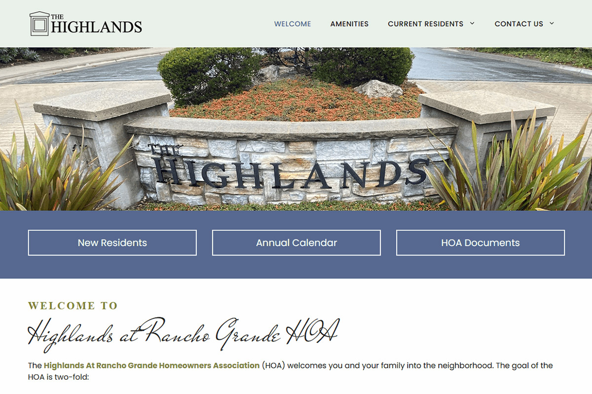 Rudtek Project Website Highlands
